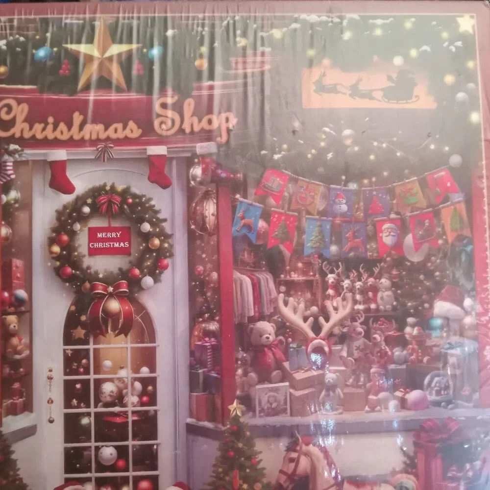 LINAYE Jigsaw Puzzles Advent Calendar 2024 for Adults, Christmas Puzzles 1000...